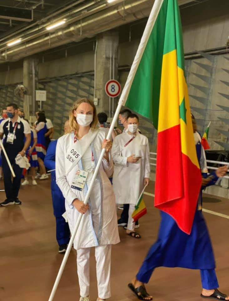 Jeanne Boutbien, la porte-drapeau du Sénégal aux JO de Tokyo intrigue la  toile