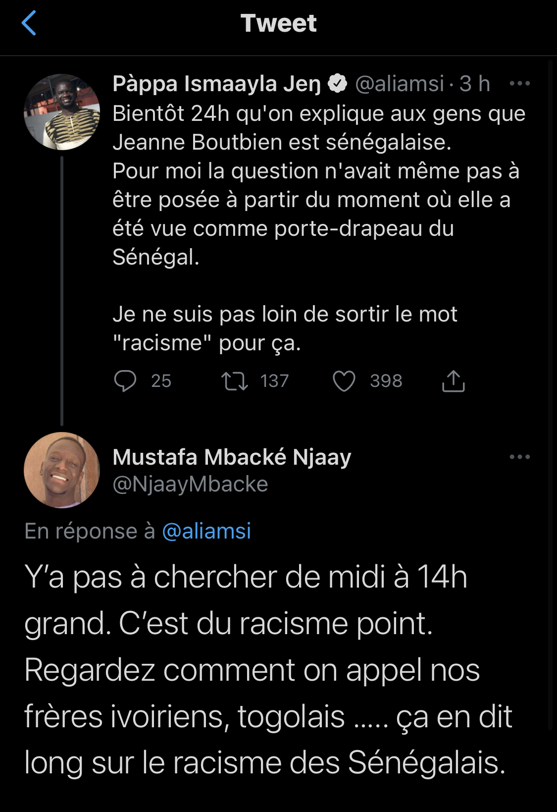 Jeanne Boutbien, la porte-drapeau du Sénégal aux JO de Tokyo intrigue la toile