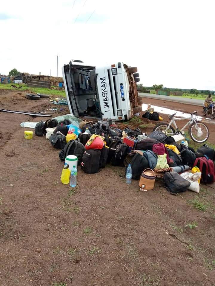 Kédougou: Un bus se renverse et fait 48 blessés dont deux graves