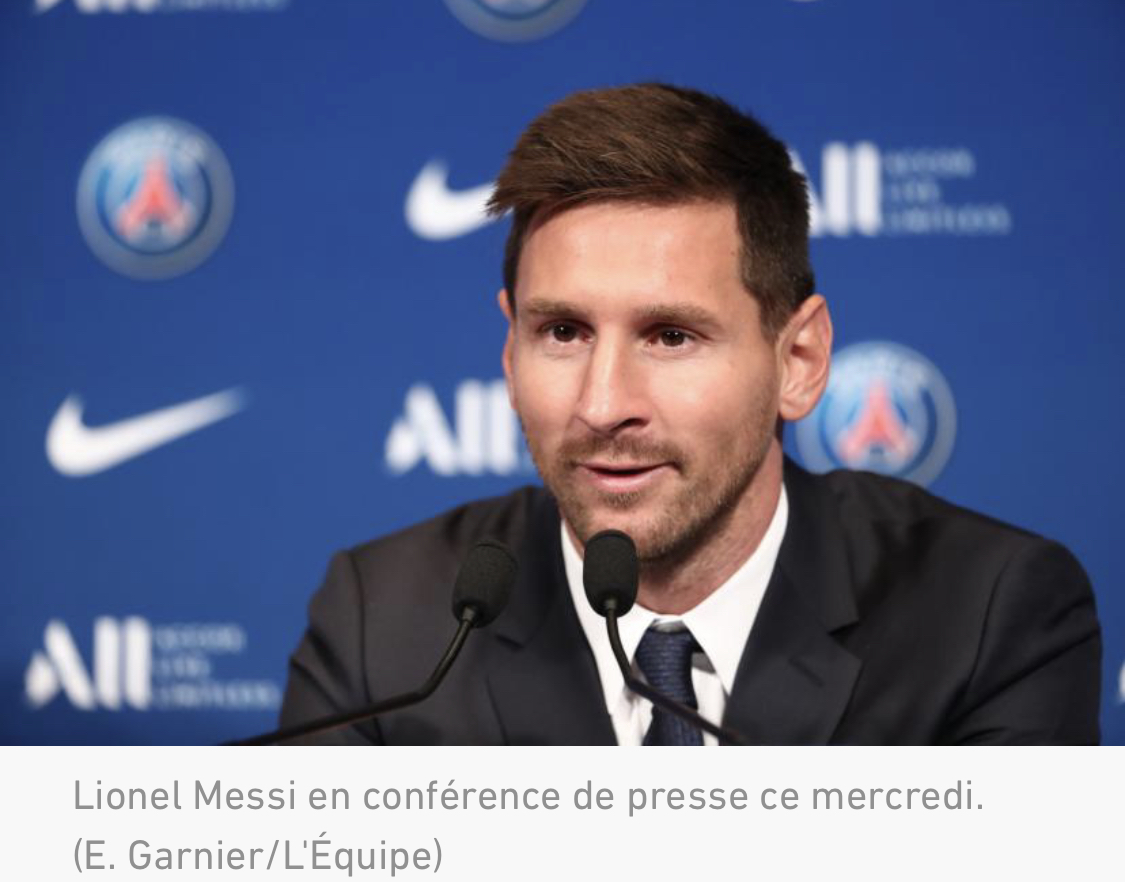 Le contrat de Lionel Messi au PSG comprend un paiement en cryptomonnaie