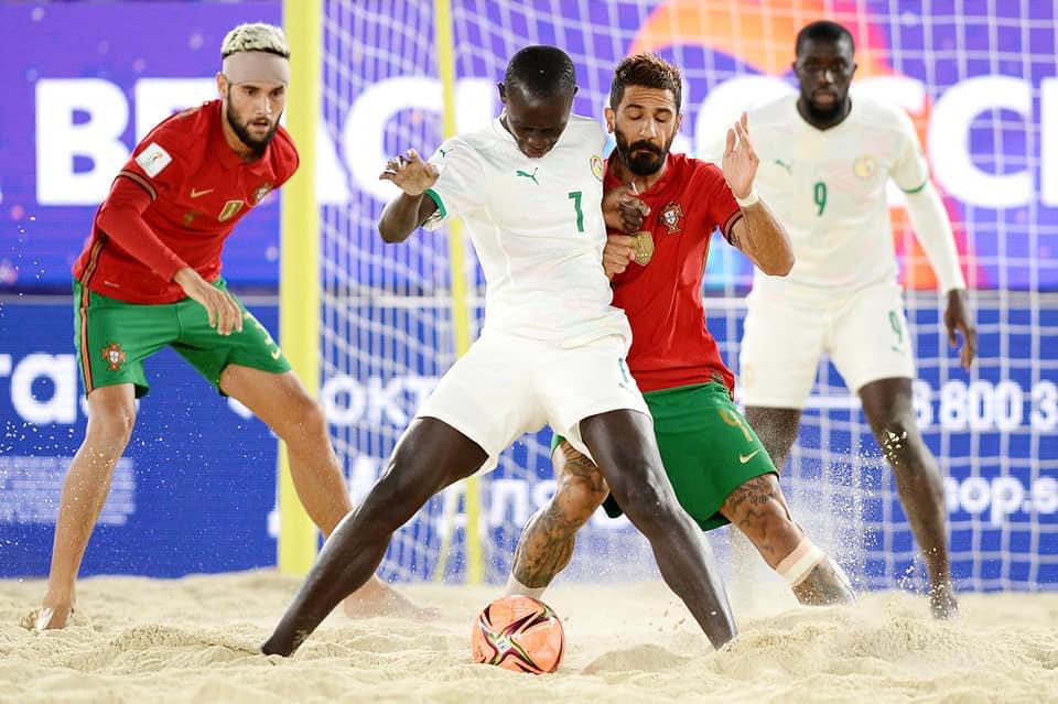 Mondial Beach-Soccer: les « Lions » battent le Portugal et se qualifient en quart de finale