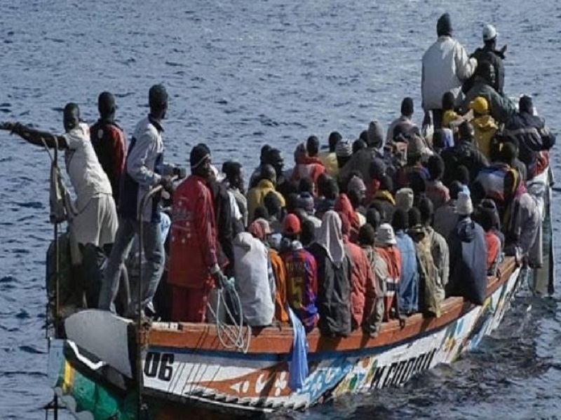 117 migrants dont 20 mineurs et 3 femmes qui avaient quitté Saint-Louis, arrêtés en Espagne