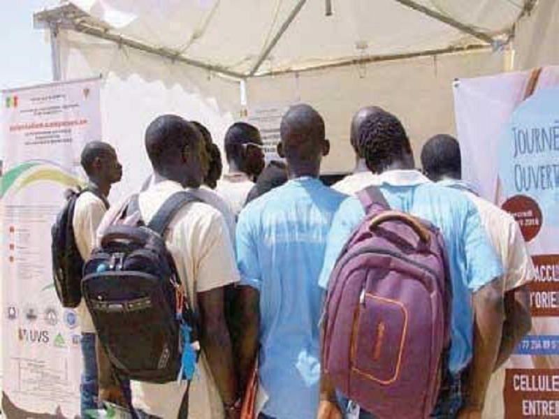 Sit-in des étudiants de l’Ucao de Thiès "exclus" pour défaut de paiement par l'Etat : "Nous voulons terminer l'année scolaire"