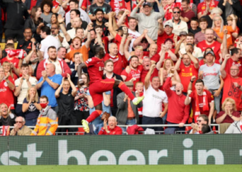 ​Premier League : Sadio Mané inscrit son 100e but avec Liverpool