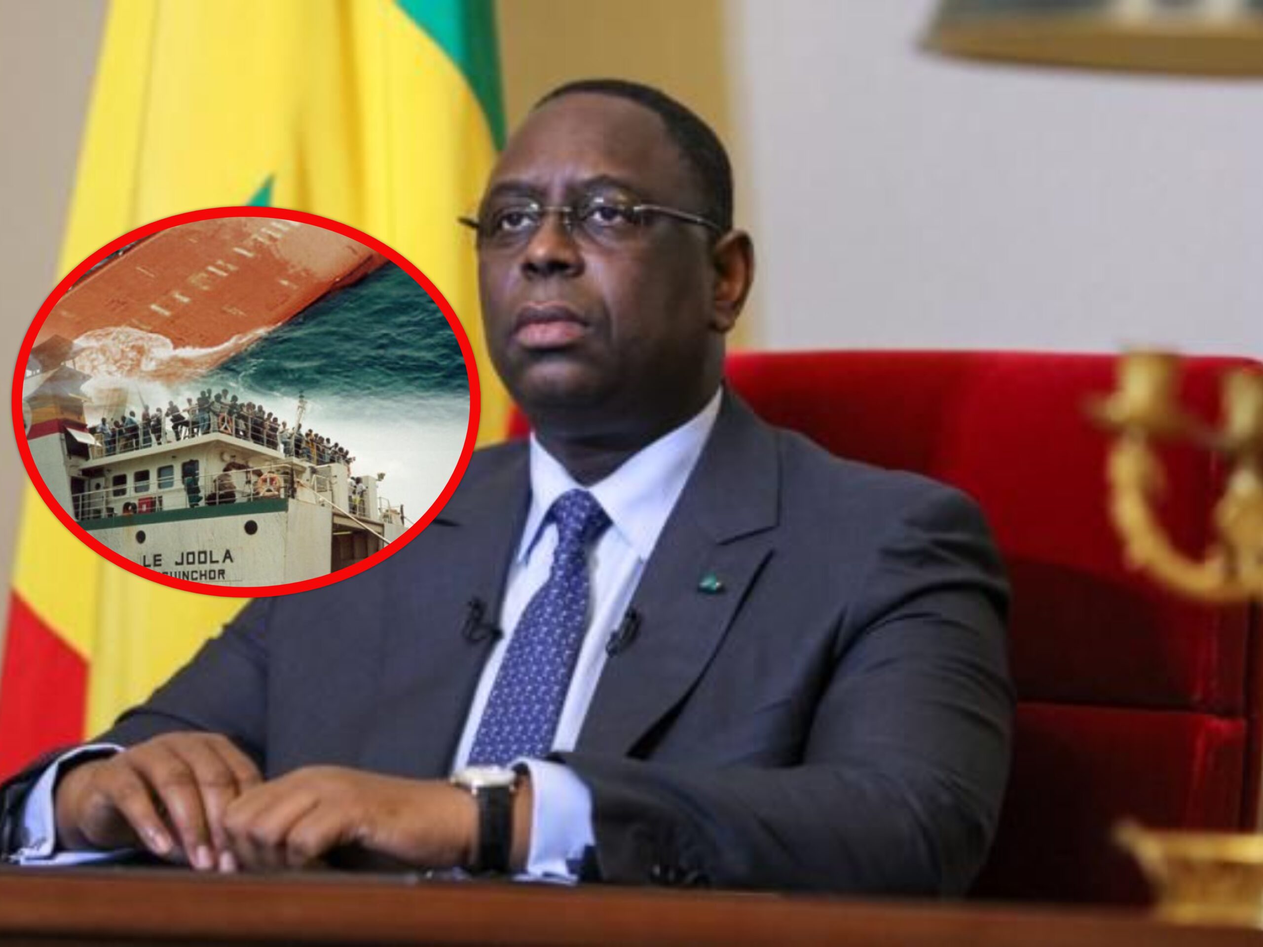 20e anniversaire du naufrage du Joola: Macky annonce un "musée mémoire" et un "programme consensuel" avec les familles des victimes 