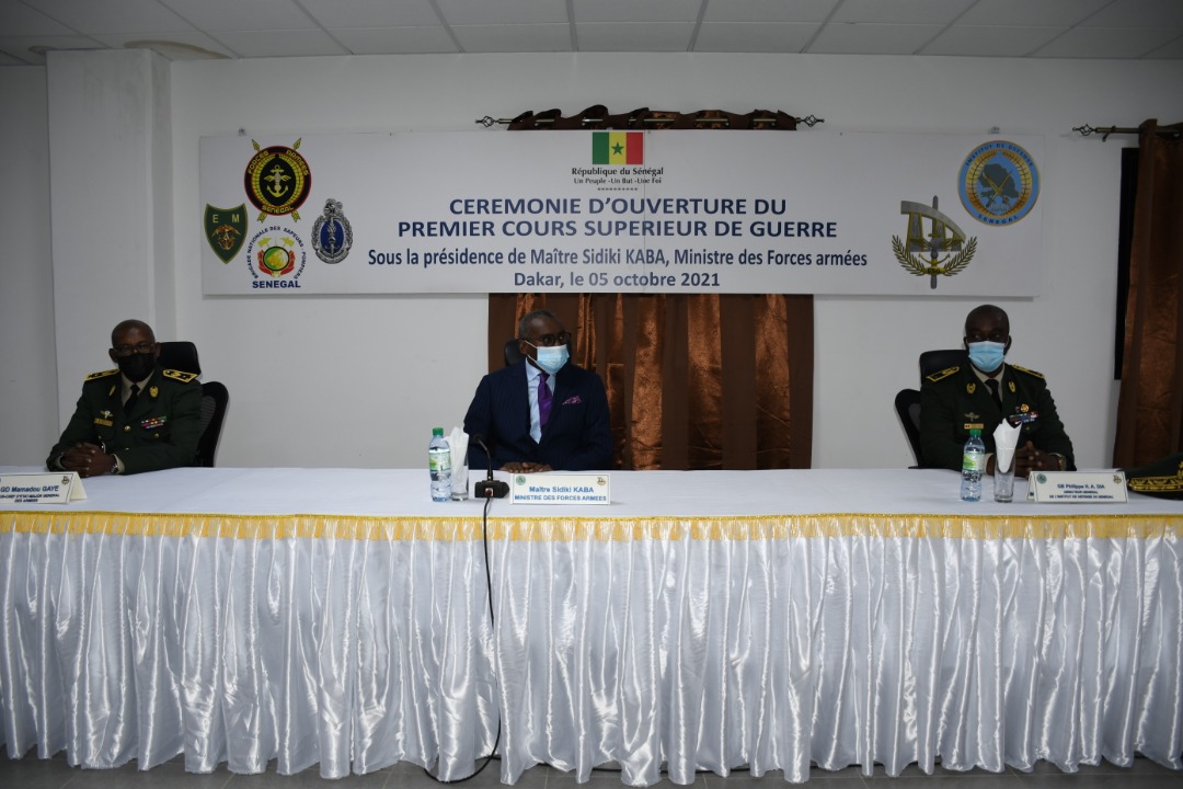 Le Sénégal lance sa première promotion de Cours supérieur de guerre 