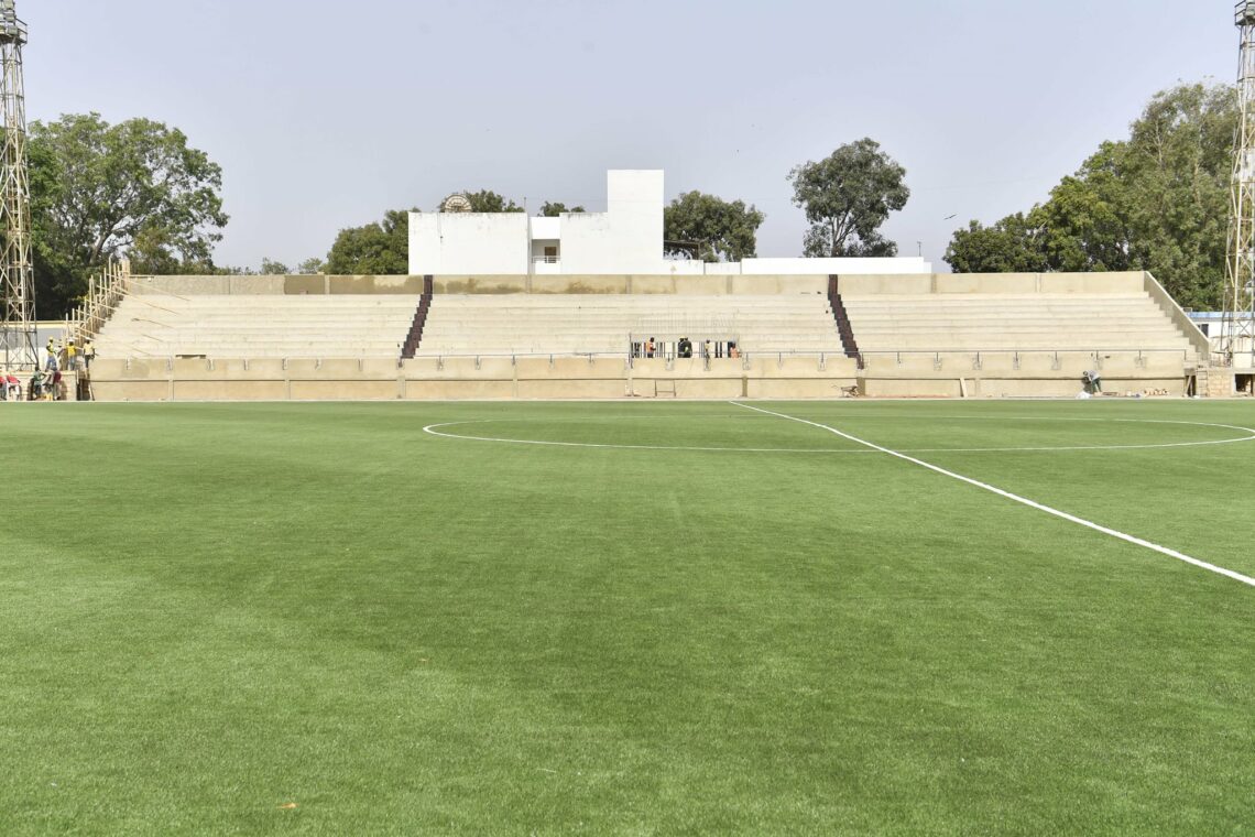 La Fifa ​certifie la pelouse du stade Maniang Soumaré de Thiès