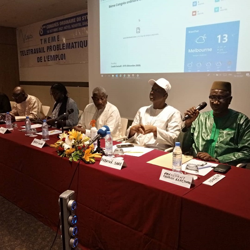 Mouhamadou Lamine Badji devient nouveau secrétaire général du Syndicat des travailleurs de la Sonatel