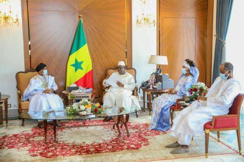 Mauritanie-Sénégal: le diplomate Mohamed Yahya Teiss a présenté vendredi dernier ses lettres de créances au Président Macky SALL en qualité d’Ambassadeur