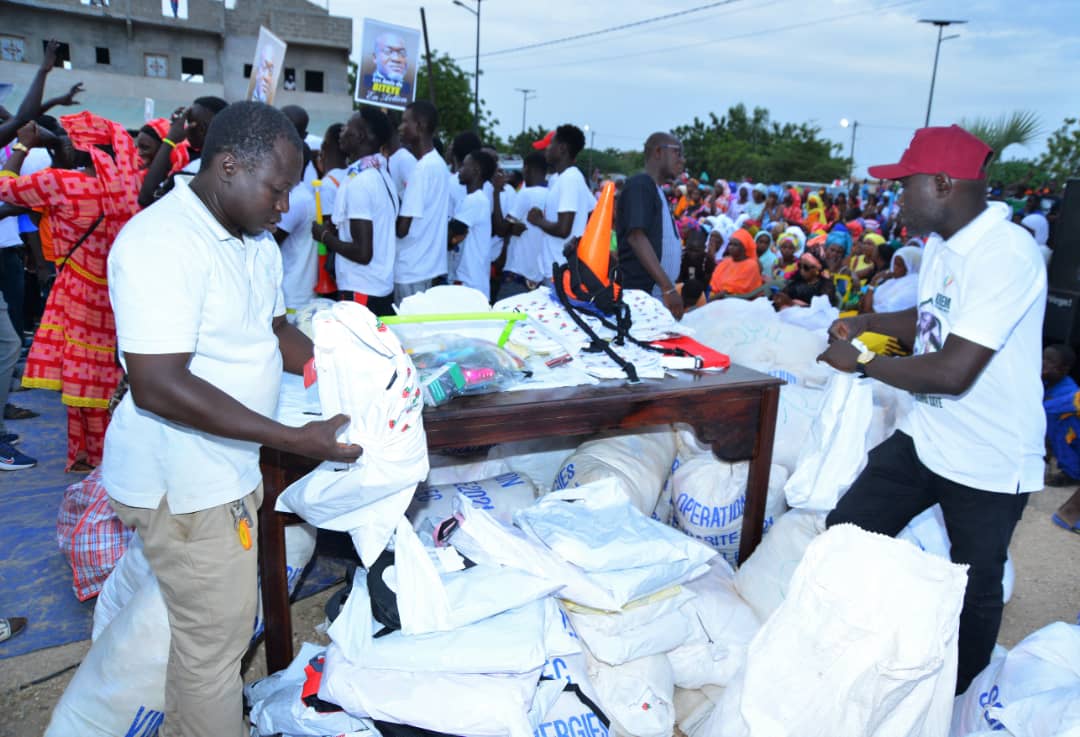 Kabatoki : Papa Mademba Biteye casque fort pour l’éducation, la santé et le sport, dans son fief