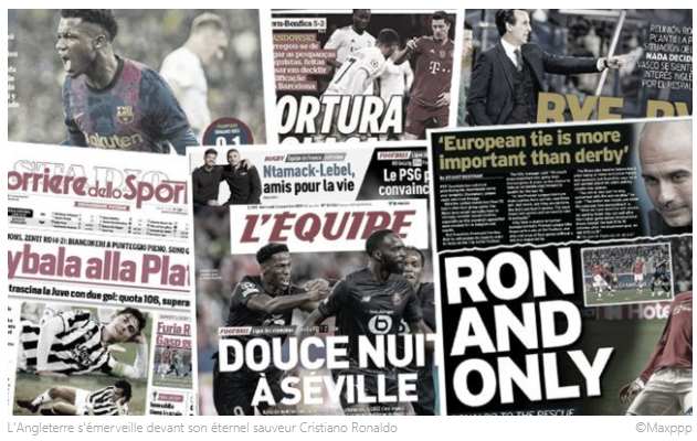 L'Angleterre s'émerveille devant son éternel sauveur Cr7, un Dybala record rend hommage à Michel Platini