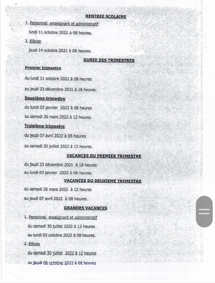 Macky Sall signe un décret relatif aux trimestres et à la durée et vacances des établissements scolaires