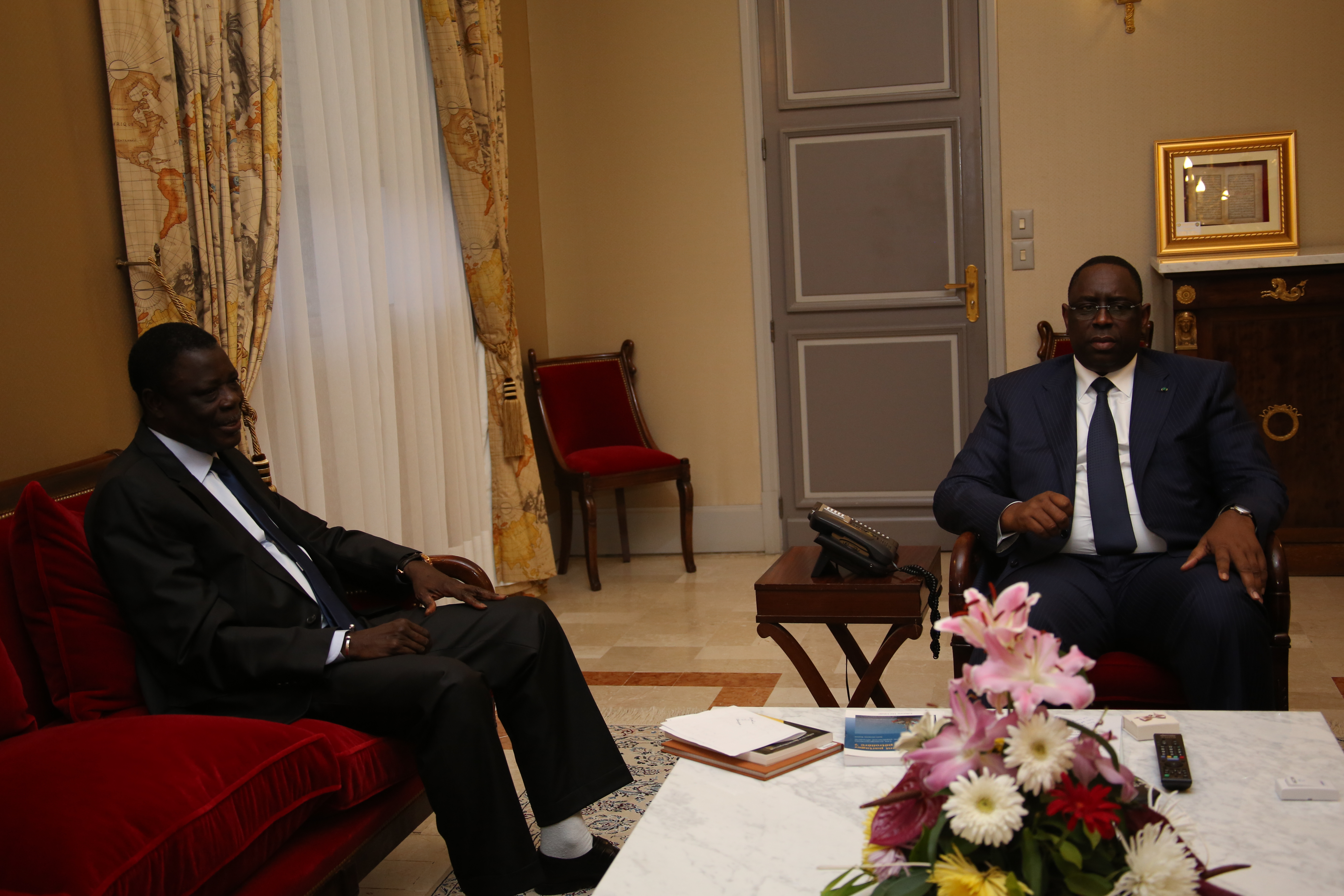 Audience au Palais: L’ancien Premier ministre Habib Thiam et Me Ousmane Séye soutiennent Macky Sall
