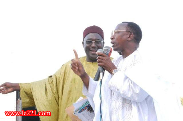 Magal de Serigne  Abdou  Khadre : Mbaye Pekh privé de micro central