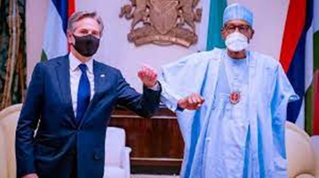 Nigeria: armement, vaccins et violences policières au cœur de la rencontre Buhari-Blinken