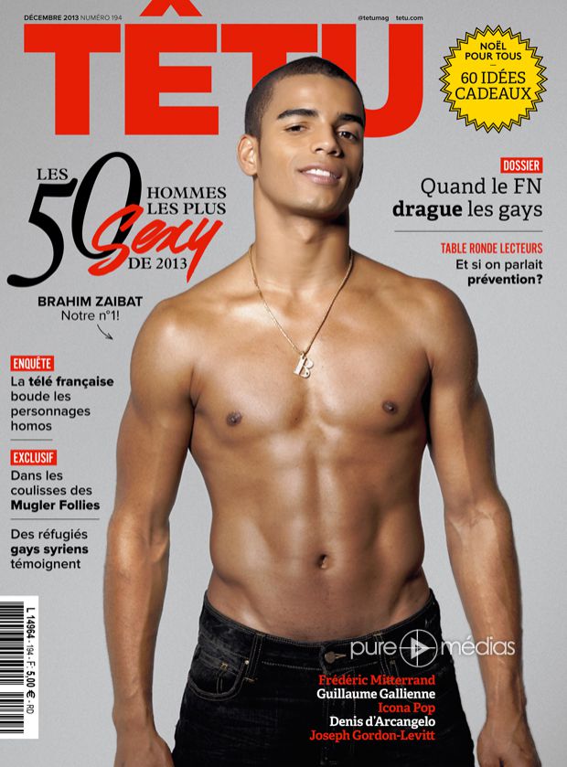 Brahim Zaibat ("Danse avec les stars"), élu "homme le plus sexy de l'année" par Têtu