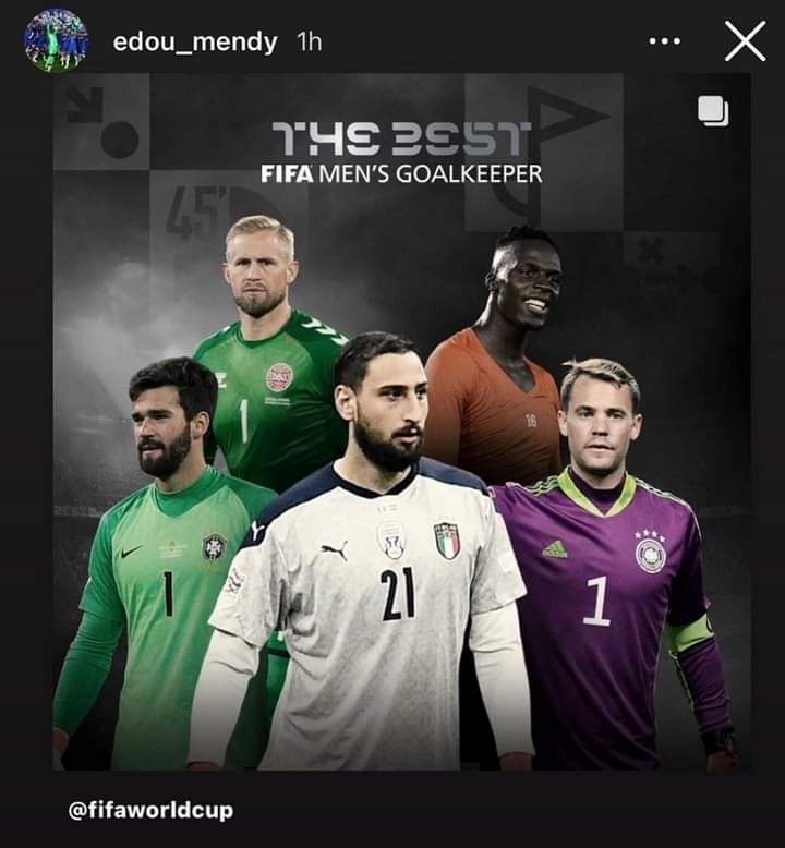 Image Trophée The Best: le mea culpa de la Fifa après le coup de gueule d'Edouard Mendy