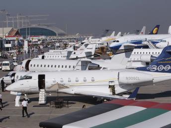 Ouverture du 13ème salon aéronautique de Dubaï