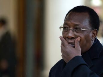 Le président tchadien Idriss Déby Itno, à Paris, en décembre 2012. Photo AFP / Martin Bureau