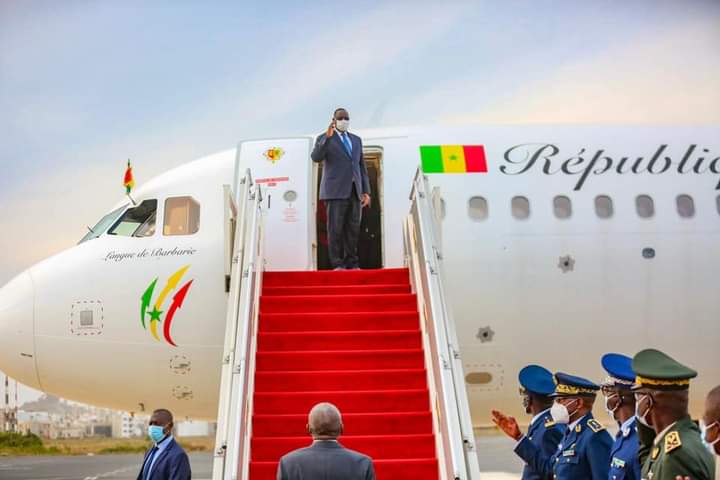 Le Président Macky Sall en Mauritanie pour la pause de pierre du pont de Rosso
