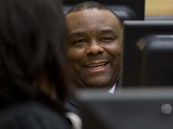 Jean-Pierre Bemba devant la CPI le 27 novembre 2013. REUTERS/Peter Dejong