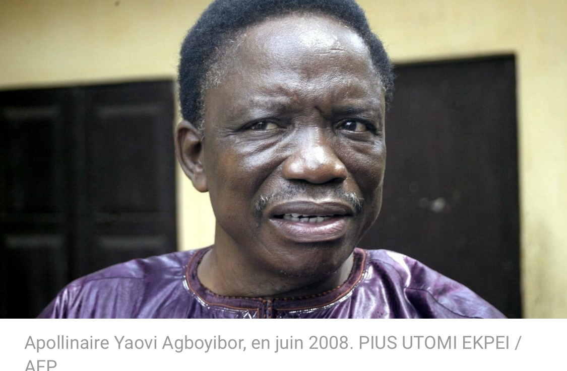 Togo: plus d'un an après sa mort, l'hommage de Lomé à Apollinaire Yaovi Agboyibor