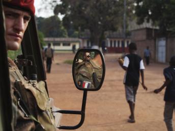 Environ 450 militaires de l'opération Boali sont déjà présents en Centrafrique. REUTERS/Joe Penney