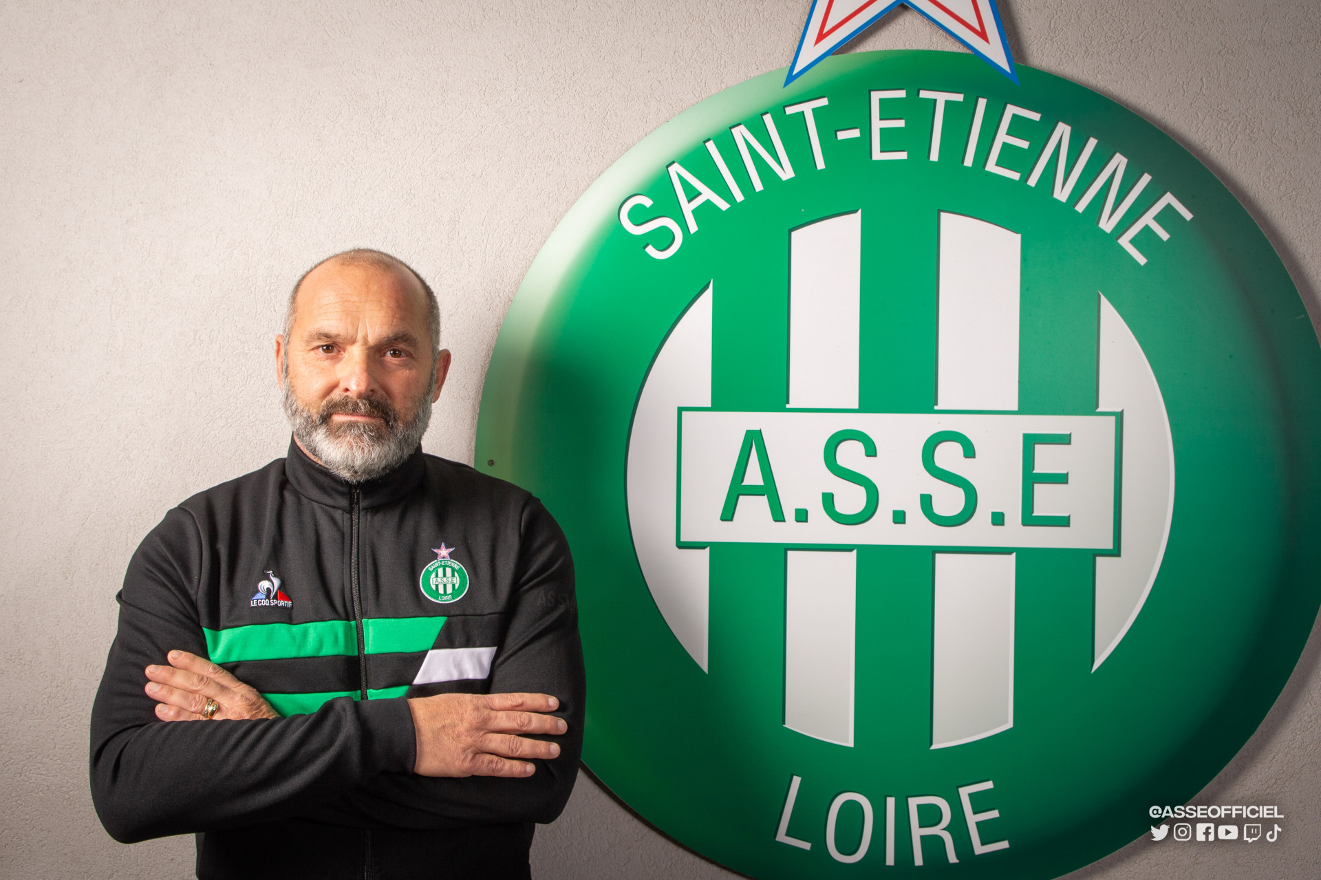Saint-Étienne a un nouvel entraîneur