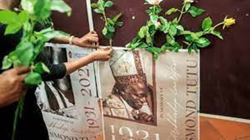 Afrique du Sud: à Johannesbourg, hommage à Desmond Tutu dans la cathédrale St Mary's
