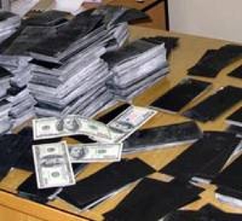 Altération de signes monétaires: 1645 coupons de billets noirs encore saisis à Dakar