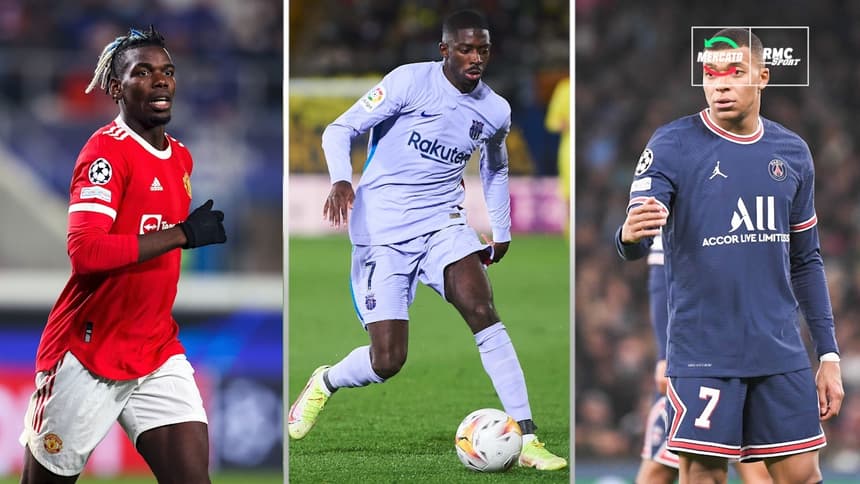 Mbappé, Pogba, Dembélé, Kessié… la longue liste des joueurs qui seront libres cette année 2022