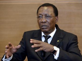 Le président tchadien Idriss Déby Itno. Photo AFP / Bertrand Guay