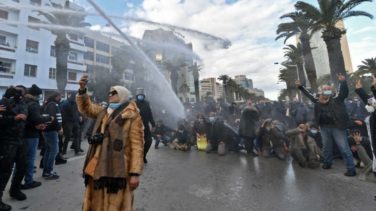 Tunisie: manifestations anti-Saïed à l'occasion de l'anniversaire de la chute de Ben Ali