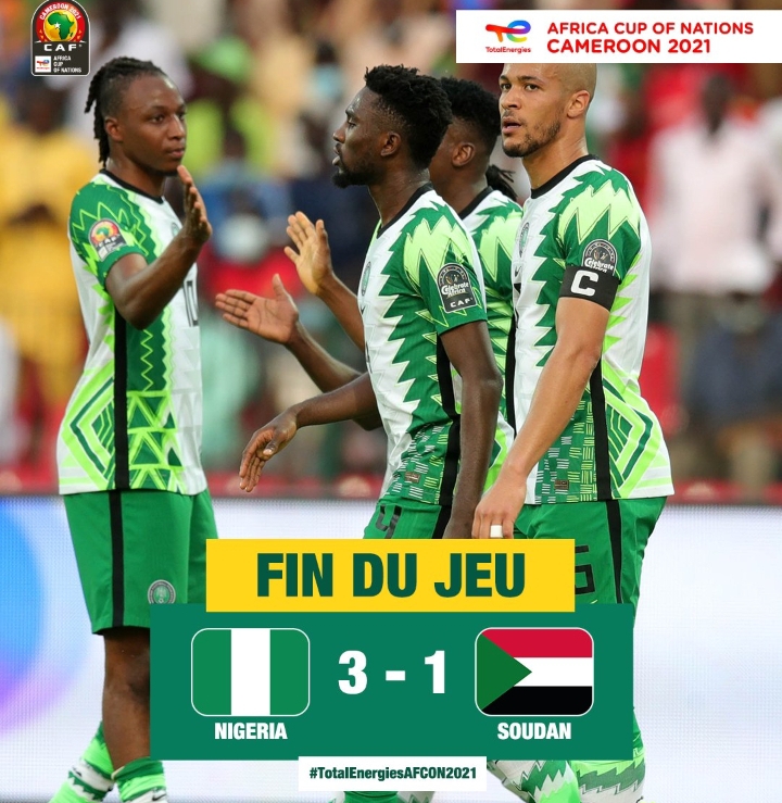 Coupe d'Afrique : Le Nigéria s'offre le Soudan 3-1 et file en 8e de finale
