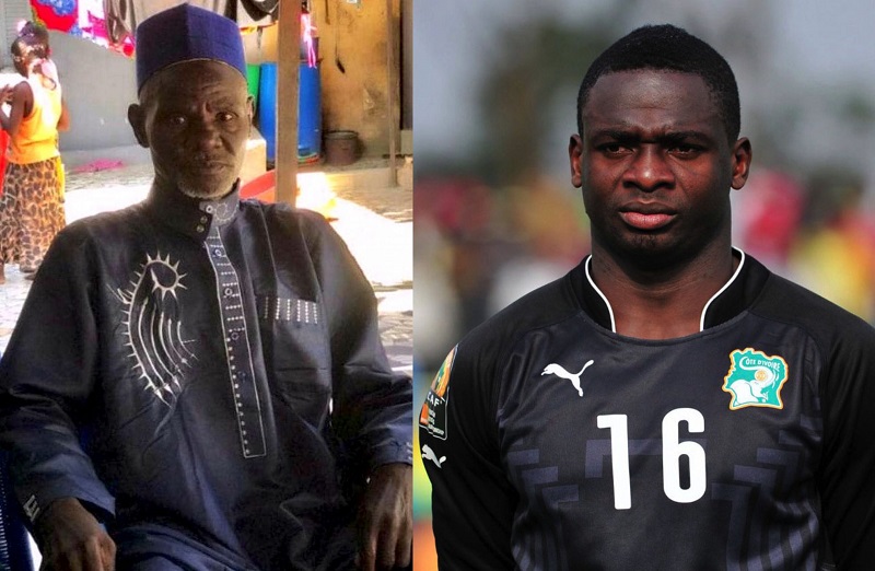 Le gardien malheureux de la Côte d’ivoire a perdu son père