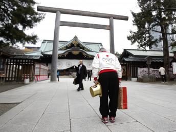 Le Yasukuni honore plusieurs personnalités condamnées pour crimes de guerre. REUTERS/Yuya Shino