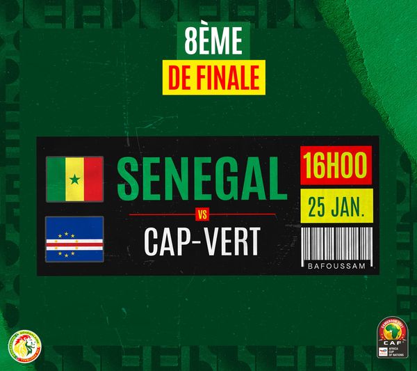 CAN 2021 : le Sénégal affrontera le Cap-Vert en huitième de finale