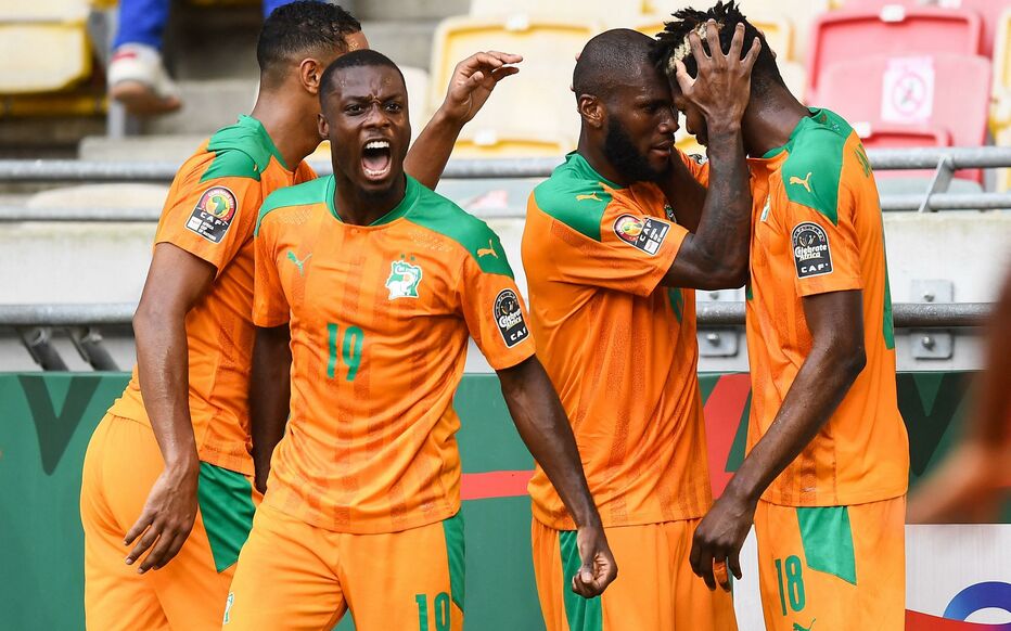 CAN 2021: la Côte d'Ivoire mène 2-0 face à l'Algérie à la pause