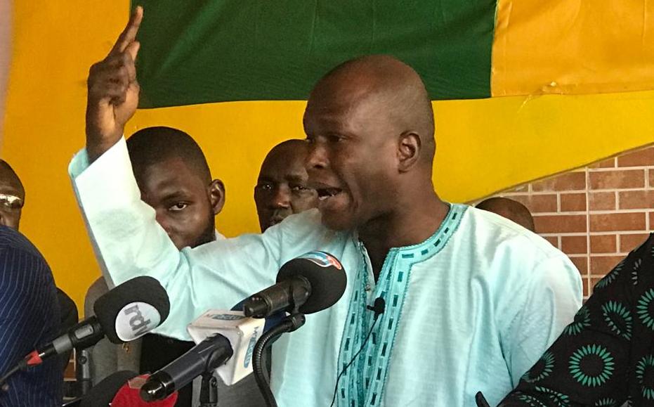 Dr Aliou Sène Président de la Ligue Africaine des Citoyens; rencontre société civil/Dakar/ Pressafrik/ I. Mansaly