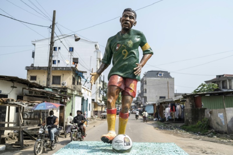 CAN: Samuel Eto'o, idole de Douala, ville hôte de la compétition