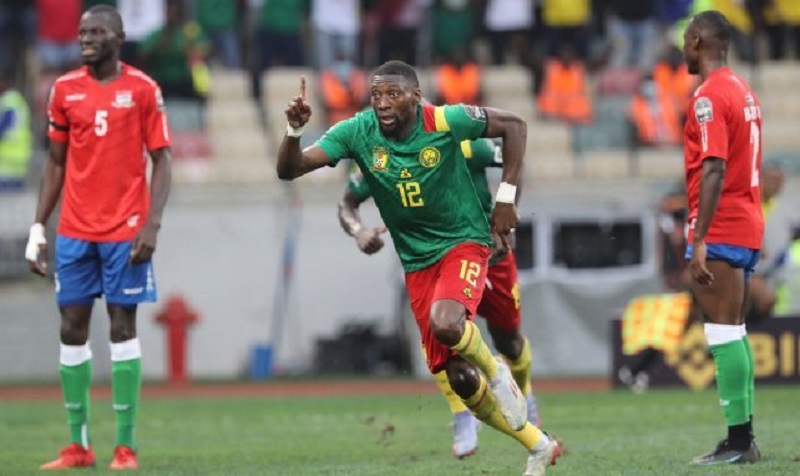CAN 2021 : Toko Ekambi et le Cameroun s'offrent la Gambie et rejoignent les demies