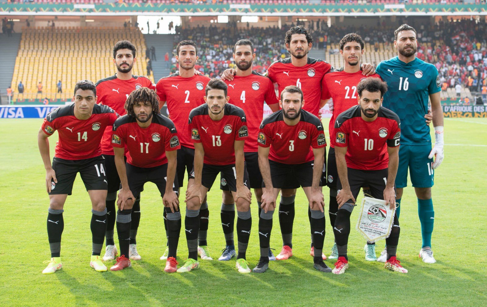 Le Onze de départ de l’Egypte pour la finale contre le Sénégal
