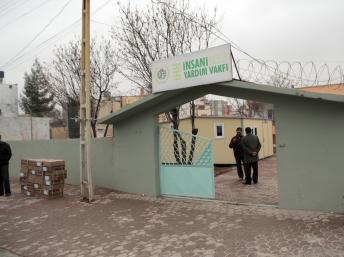 Le siège de l'association IHH à Kilis. L'ONG est soupçonnée d'être associée à al-Qaïda. AFP PHOTO/OZAN KOSE