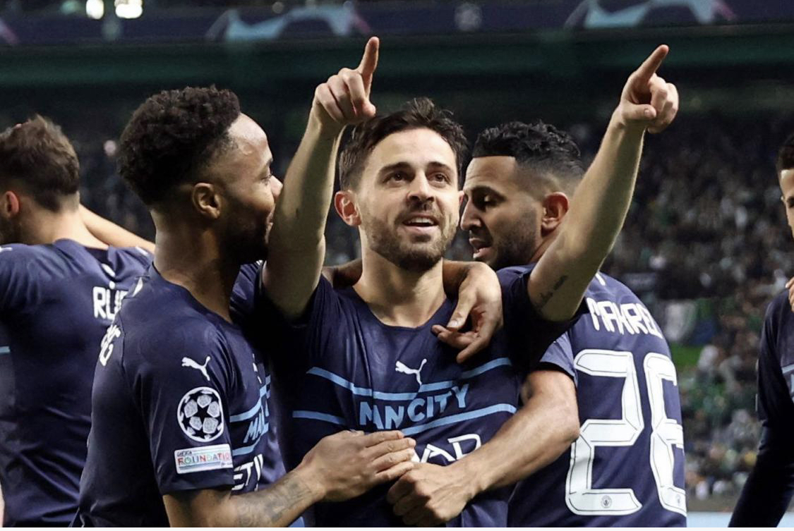 Le Sporting étrillé à domicile par Manchester City en Ligue des champions