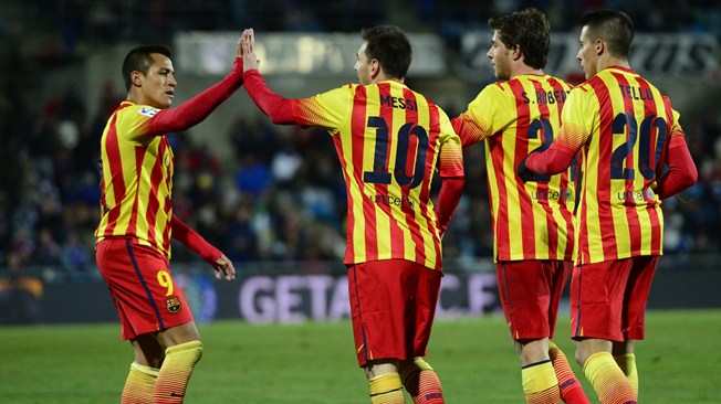 Le Barça passe, Messi brille, Neymar blessé