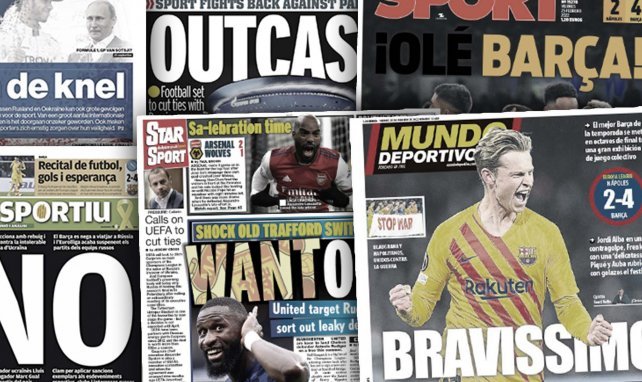 L'Espagne fanfaronne après la démonstration du Barça, United se jette sur une nouvelle star pour sa défense