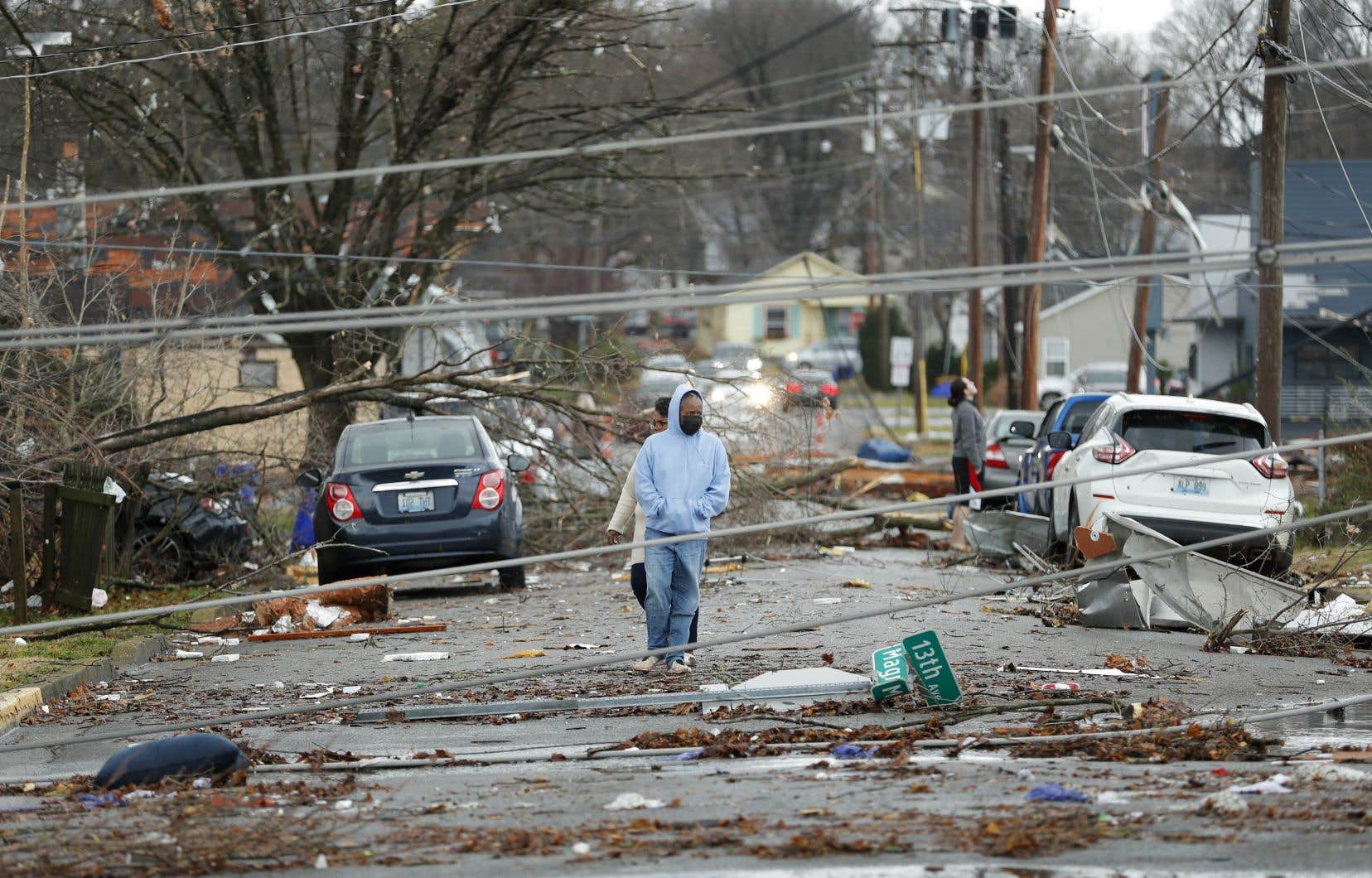 Intempéries: une violente tornade fait au moins six morts aux États-Unis