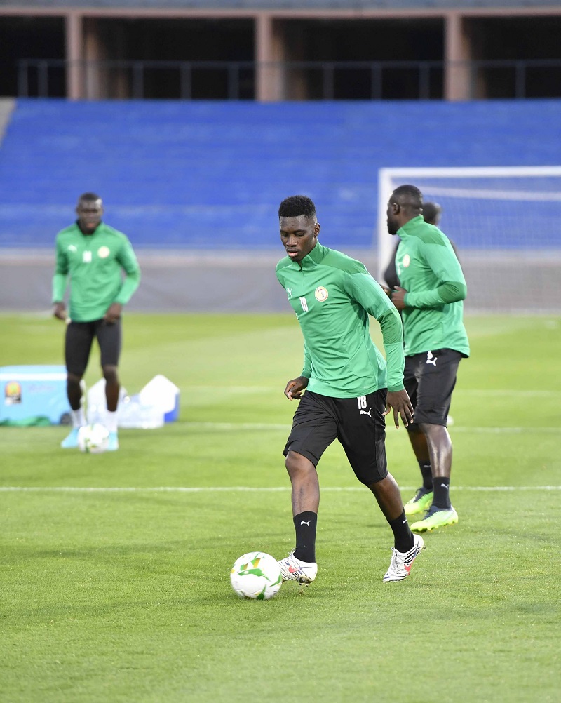 2ème galop des « Lions » à Marrakech : un travail plus musclé, Boulaye Dia présent