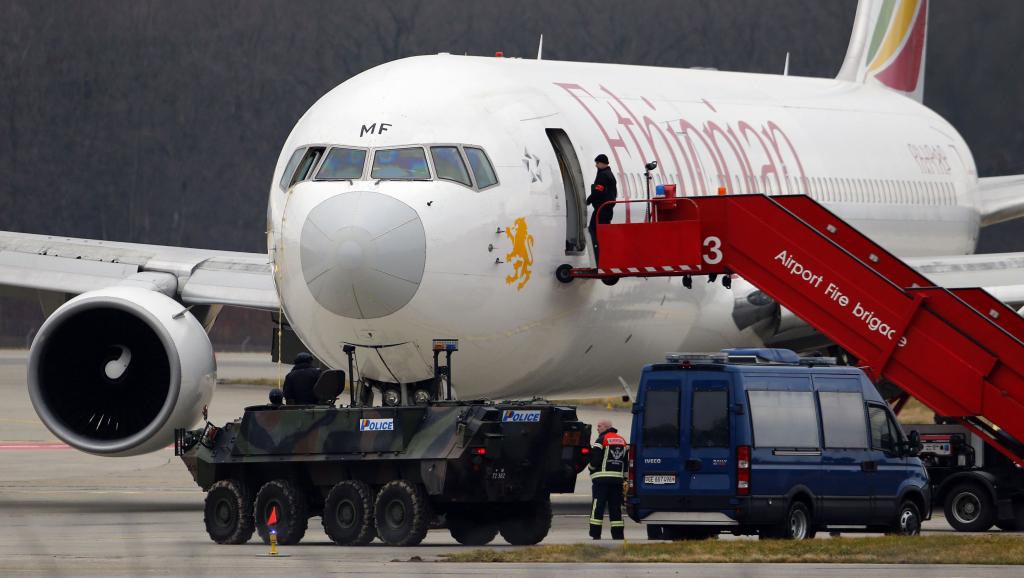 Heureux dénouement après le détournement d'un avion sur Genève