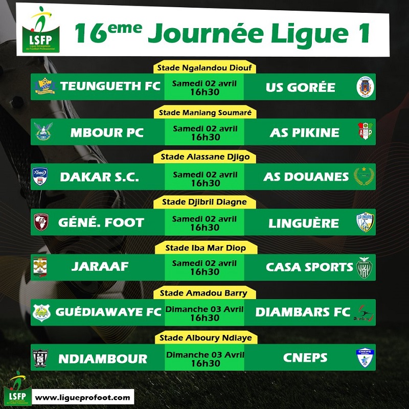 ​Ligue 1 : Clasico de feu Jaraaf / Casa, à Iba Mar Diop